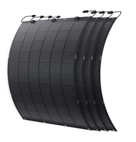 Panel Solar Flexible ETFE de Alta Eficiencia 100W 150W 200W, Módulo Solar Monocristalino 12V 24V para RV, Barco, Yate, Camping, Furgoneta, Sistema Fuera de Red