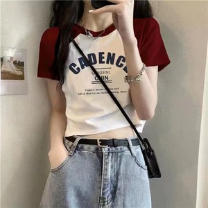 T-shirt da donna in cotone per donna, - Product Image 3