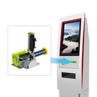 MASUNG-Impresora térmica de tickets, impresora de recibos de 80mm con montaje en quiosco USB RS232 +, antitracción para impresora de catering