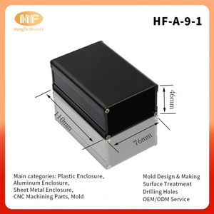 Aluminum Extruded Outlet Box Pcb Electronic Project Box Protect Circuit Breakers Instrument Case IP54 Industrial Electronics - Product Image 3