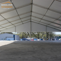 Tente industrielle de toit durable d'entrepôt de PVC de structure en aluminium résistante de 20x20m pour le stockage