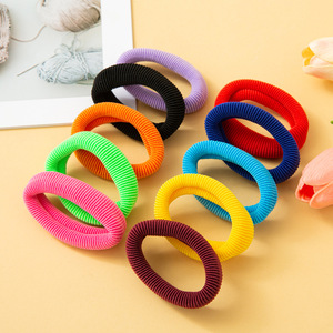 ยางรัดผม IFOND แบบปรับแต่งได้ 48 ชิ้น/แพ็ค ขนาด 6.5 ซม. สีผสม ยืดหยุ่นไร้รอยต่อ สำหรับผู้ใหญ่และนักเรียน ยางรัดผมนุ่ม - Product Image 3