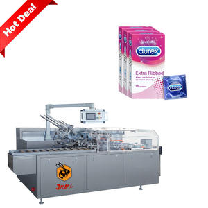 Automatische Kondom Kartonierer Maschine Kondom Box Karton Verpackung Maschine - Product Image 1