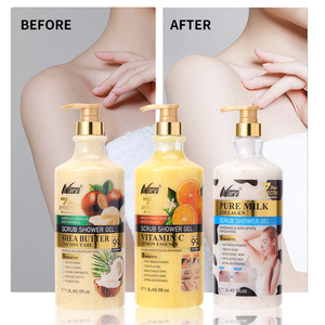 เจลอาบน้ำสำหรับขัดให้ผิวขาวลดเลือนริ้วรอยกรดโคจิก Niacinamide - Product Image 4