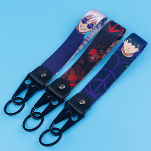 10 designs de porte-clés Satoru Gojo Kugisaki Nobara bec d'aigle, logo anime double face, breloque de sac, porte-clés de poignet - Product Image 3