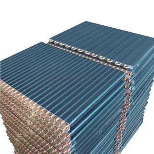 U-förmige Kälteanlagen Spulen klimaanlage Teile Aluminium platte Lamellen verdampfer für Wärme tauscher
