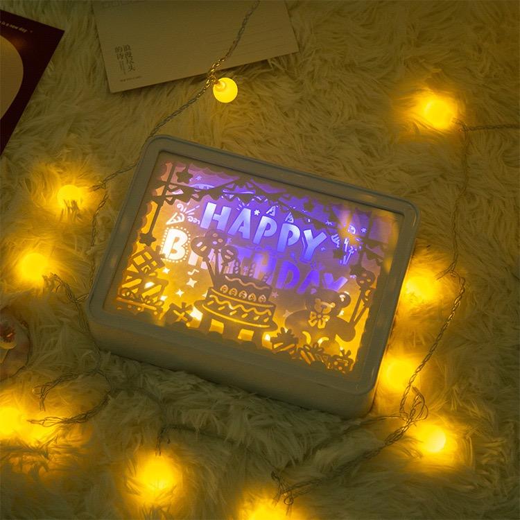 20x15x5cm coloré joyeux anniversaire