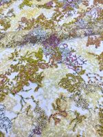 Robe Cheongsam à Paillettes Grandes et Petites Broderies Géométriques Tissu Pailleté Tendance