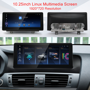 STWEI 2026 Nouveaux écrans fins Système Linux 12,8 pouces Résolution 2400x900 Pour BMW X3 F25 X4 F26 Lecteur multimédia automobile sans fil CarPlay KSW - Product Image 3