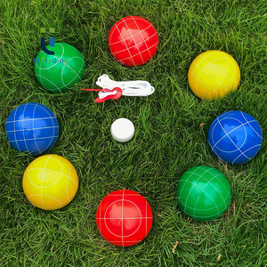 Tùy chỉnh cao cấp nhựa cổ điển bocce với túi mang theo để chơi ngoài trời với hai đến tám người chơi - Product Image 5