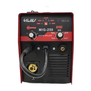 YIJIU MIG-160DG แก๊ส/ไม่มีแก๊ส CNC ดิจิตอล MMA/TIG/MIG 3 ใน 1 มัลติฟังก์ชั่อุปกรณ์เชื่อม Mig อินเวอร์เตอร์เครื่องเชื่อม