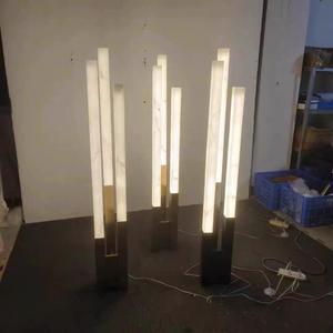 Nueva Lámpara de Pie de Mármol Español de Acero Inoxidable, Modelo Simple de Diseño, para Sala de Ventas, Oficina, Sala de Estar - Product Image 5