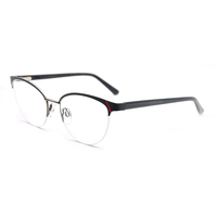 Lunettes de soleil classiques pour femmes, monture complète légère en acier inoxydable, verres PC incassables, style tendance