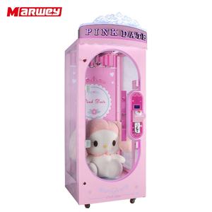 Máquina de juego de tijera de muñeca de gran tamaño Rosa Marwey, máquina de juego Expendedora de premios de <span class=keywords><strong>corte</strong></span> que funciona <span class=keywords><strong>con</strong></span> monedas para interiores a la venta - Product Image 2