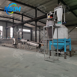 Nueva línea completa de máquina flotante para hacer alimentos para peces, línea de producción de Pellets para piscifactoría, alta productividad 400-500 kg/h - Product Image 1