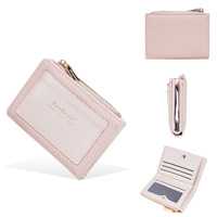 Dompet Baellerry Terbaru Berkualitas Tinggi Warna-Warni Multi-Slot Kartu Dompet Koin Resleting