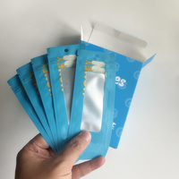 Sac en plastique bleu personnalisé en gros pour Jungle Boys avec boîte de présentation