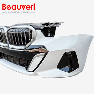 Per <span class=keywords><strong>BMW</strong></span> <span class=keywords><strong>serie</strong></span> <span class=keywords><strong>5</strong></span> 530XI 540I nuovo Kit completo paraurti anteriore in plastica rossa che include clip parte del corpo Halfcat con interno carro - Product Image 3