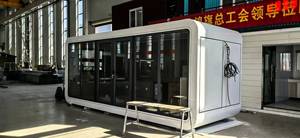 Maisons capsules avec vue sur <span class=keywords><strong>l</strong></span>'océan et grandes fenêtres, conçues spécifiquement pour les campings en bord <span class=keywords><strong>de</strong></span> mer. - Product Image 2