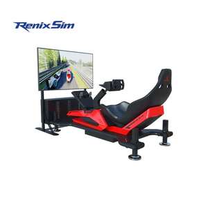 Renixsim chuyển động đầy đủ Sim Racing Rig buồng lái thực tế ảo lái xe chơi Game Thiết bị kinh doanh cho trung tâm mua sắm và trung tâm mua sắm - Product Image 1