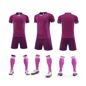 Camiseta de fútbol profesional unisex de secado rápido transpirable conjuntos de fútbol personalizados técnicas de corte automatizadas en stock al por mayor - Product Image 5