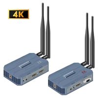Kit Extensor HDMI Inalámbrico de Doble Banda Pro 250M 2.4G/5.8G, 1080P/4K30Hz TX/RX con IR, Salida de Bucle, Respaldo LAN, Solución de Actualización Fácil