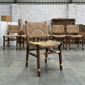 Chaises de salle à manger en bois empilables écologiques modernes pour salles à manger, restaurants, cafés - Meubles de sièges confortables - Product Image 2