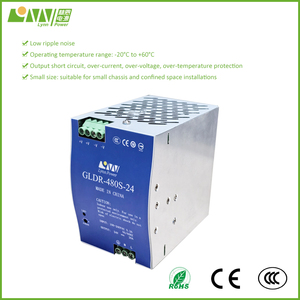 Lynn GLDR-480S-24V công nghiệp AC/DC đầu ra duy nhất Din Rail cung cấp điện với 20A 100-240V đầu vào cho <span class=keywords><strong>PLC</strong></span> - Product Image 5