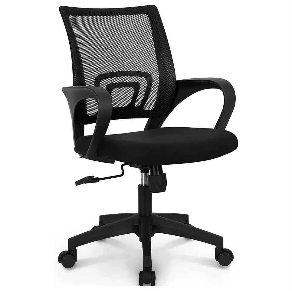 Cores personalizadas Altura Ajustável Cadeiras De Escritório Do Trabalhador Cadeira giratória Home Office De Tecido De Malha Ergonômica