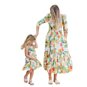 Mommy and Daughter Matching Dresses - Fashionable Family Fun