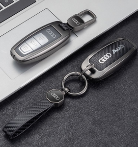 <span class=keywords><strong>2025</strong></span> thiết kế mới cho <span class=keywords><strong>Audi</strong></span> <span class=keywords><strong>A6</strong></span> A6L A7 xe từ xa <span class=keywords><strong>Key</strong></span> Fob trường hợp protetor sợi carbon Kẽm hợp kim kim loại - Product Image 4