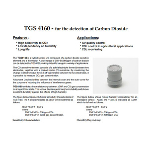 Sensor de CO2 Figaro TGS4160, Chip de Gas, Detector Ambiental, Japón - Product Image 4