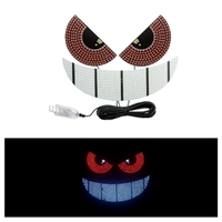 YH22 YH23 USB-Stecker Teufelsaugen LED-Licht Fahrzeug-Signalleuchten Matrix-Panel Multi-Modus Warnleuchte