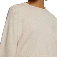 Pull en cachemire tricoté pour ordinateur à manches évasées pour femmes avec un design spécial manches côtelées pull d'hiver Cardigan