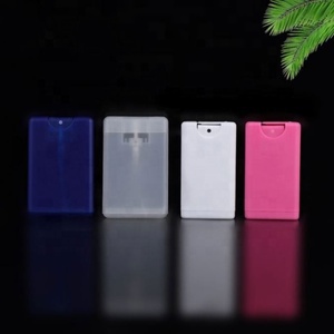Hot Sale Empty 20ml Black White Transparent <b>Pocket</b> Credit Card Perfume Spray Bottle - Product Image 3