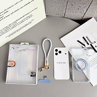 Base de protection Ice Crystal 360 Re-Release compatible avec l'étui de téléphone iPhone 18 Pro Max en coffret cadeau, le sac Apple 17 Pro et l'ordinateur portable de 16 pouces.