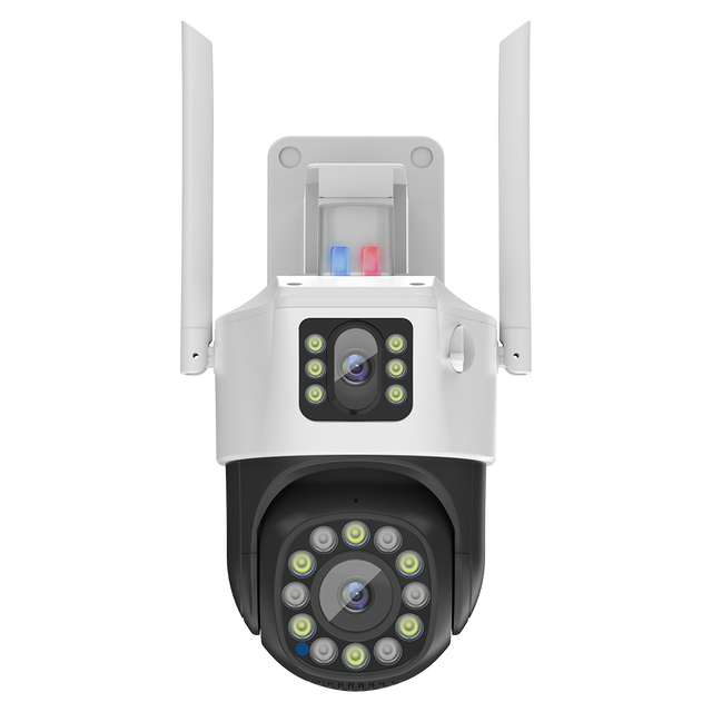 Wireless Wifi Ptz Camera 2MP Dual Lens Surveillance Cctv Security Cameras System Ip Network Ptz Camera