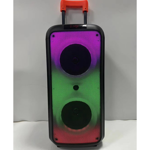 Haut-parleur de basse de haute qualité à bon prix, haut-parleur en plastique avec lumières colorées, <span class=keywords><strong>caisson</strong></span> de basses avec microphone sans fil - Product Image 5