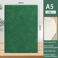 Cuaderno A5 con logotipo personalizado, Bloc de notas grueso, reunión de negocios, libro de registro, regalo promocional