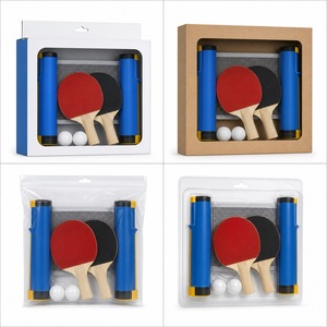 <span class=keywords><strong>Kit</strong></span> de Démarrage de Tennis de Table OEM ODM Personnalisé en Gros avec Filet à Pince, 2 Raquettes, 3 Balles et Boîte Colorée pour Débutants - Product Image 3