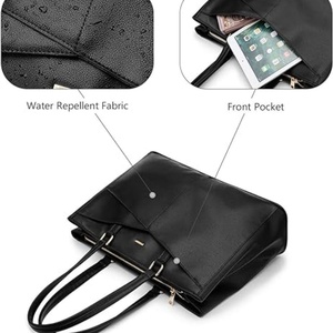 Handmade Fashionable Genuine Leather <b>Computer</b> Bag Large Capacity with Two Handles Open Closure Type Waterproof Design - Product Image 3