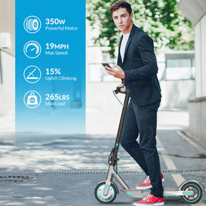 Trottinette électrique OOK-TEK V8 jaune 350W 25-30Km/h <span class=keywords><strong>pliable</strong></span> avec contrôle par application, pneu nid d'abeille de 8,5 pouces, batterie 36V 10,5Ah - Product Image 6