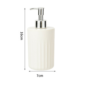 Savon liquide de luxe, shampoing 400 ml, lotion pour le corps recyclée, flacon en verre avec pompe, impression à l'écran, <span class=keywords><strong>Maoya</strong></span> - Product Image 5