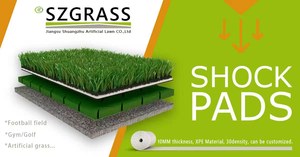Tapis antichoc XPE <span class=keywords><strong>pour</strong></span> terrain de football artificiel, absorption des chocs élevée, sous-couche <span class=keywords><strong>pour</strong></span> <span class=keywords><strong>gazon</strong></span>, trou de drainage, 10 mm, tapis antichoc sportif - Product Image 5