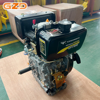 Moteur diesel Changfa 178F 4,0 kW 296 cm³ monocylindre refroidi par air pour machines de construction