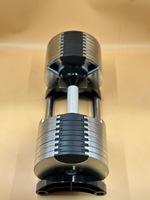 Haltères en fonte de haute qualité 10KG équipement de fitness intérieur/extérieur noir pour la musculation et l'exercice de gymnastique par Rubberweeks
