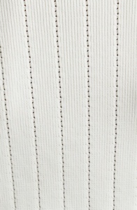 Cardigan tricoté de luxe personnalisé OEM ODM, mode féminine, tricots pour femmes, <span class=keywords><strong>pull</strong></span> à épaulettes, cardigans en tricot à boutons dorés pour femmes - Product Image 6