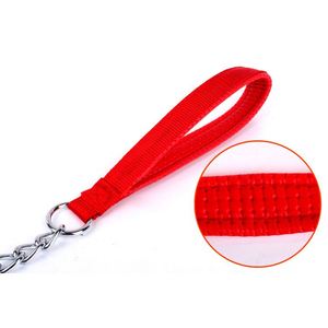 Laisse pour chien en métal robuste, anti-morsure, avec poignée rembourrée douce, pour chiens de taille moyenne, vente en gros - Product Image 4