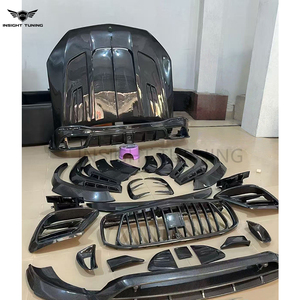 Kit carrosserie en fibre de carbone sèche 3K de haute qualité pour <span class=keywords><strong>Mercedes</strong></span> <span class=keywords><strong>AMG</strong></span> <span class=keywords><strong>GLE</strong></span> <span class=keywords><strong>63</strong></span> S Coupé 2020-2023, mise à niveau vers les kits de lifting BS GLE900 ROCK-ET - Product Image 2