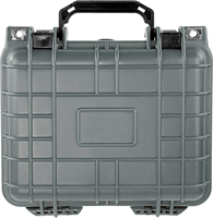 Mallette de transport pour outils en plastique dur étanche et personnalisée logo en PVC incrustation personnalisée antichoc pour articles spéciaux équipement outils